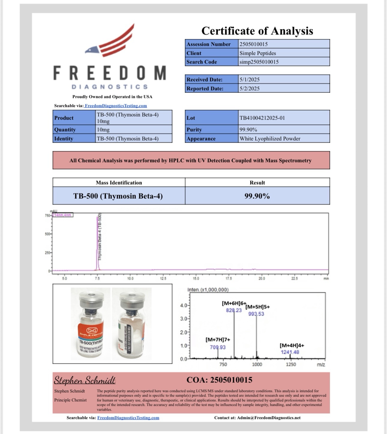 TB-500 (Thymosin Beta-4) - Image 4