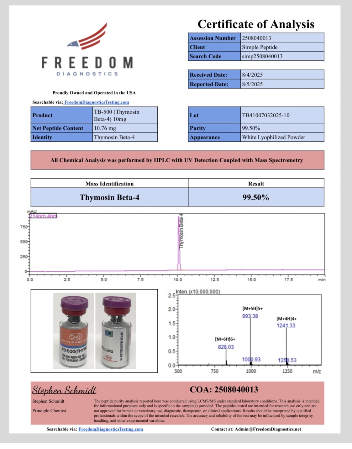TB-500 (Thymosin Beta-4) - Image 3