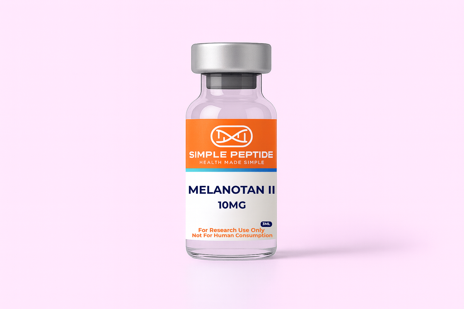 Melanotan II Peptide Bottle