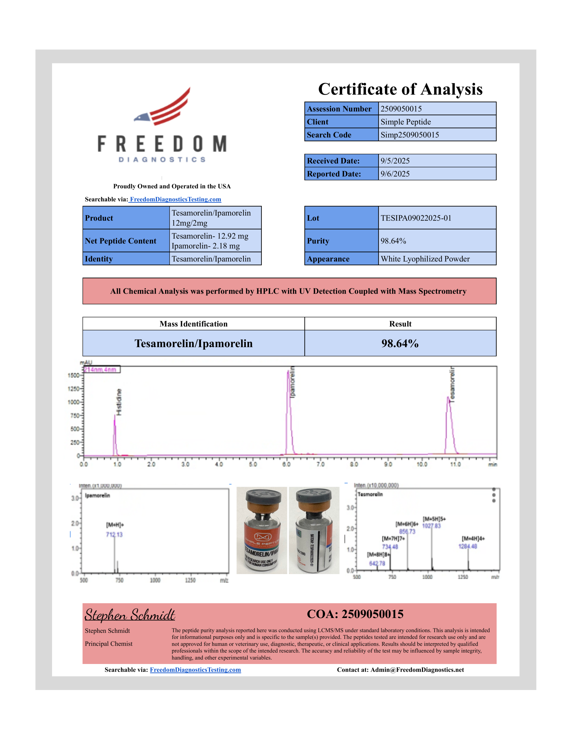 Tesamorelin/Ipamorelin 12/2MG - Image 3